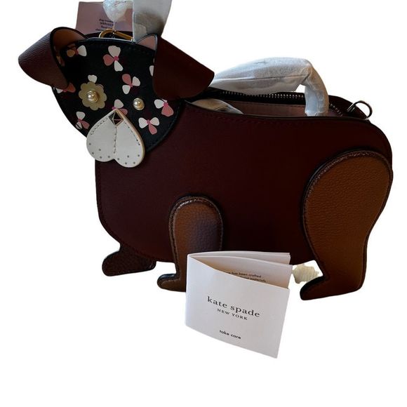 kate spade Handbags - KATE Spade Floral Pup Cross Body Purse NWT